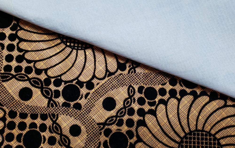 Upholstery Flock Fabric A