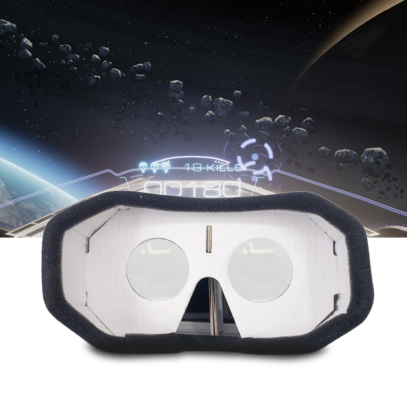 DIY Portable Virtual Reality Glasses Google Cardboard 3D Glasses VR glasses For SmartPhones For Iphone X 7 8 VR