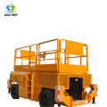 Diesel Power Mobile Electric Hydraulic Lifter Machine For Construction Material