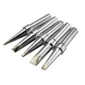 5pcs Universial Lead Free Soldering Iron Tips for 5mm Diameter Soldering Iron Station