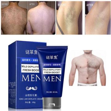 60ML Capacity Natural Plant Depilatory Cream Body Leg Hair Remover Gel Men Hair Removal Epilator