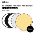 Selens 80CM 5 in 1 Reflector Photography Portable Light Reflector with Carring Case for photography photo studio accessories