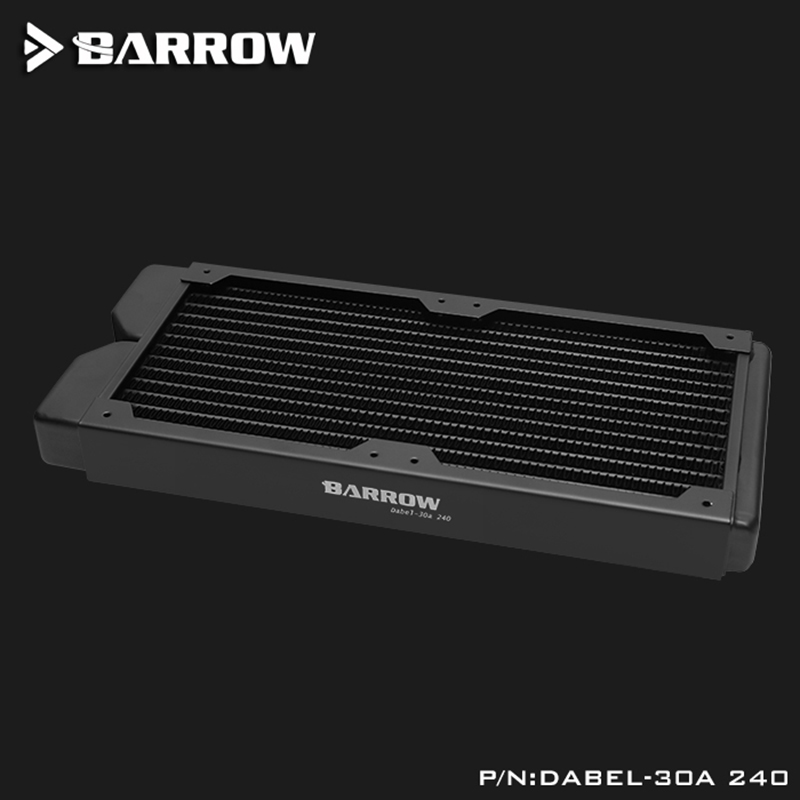 Barrow Dabel-30a 240 Copper Radiator 30mm Thickness 14pcs Circulation Channel Suitable For 120mm Fans