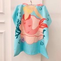 Ultra Absorbant Microfiber Towel Swimming Changing Poncho Kids Sport Swim Beach Towels Fast Dry Travel Hooded Children Bathrobe