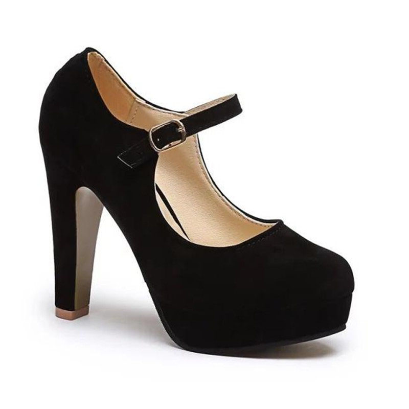 2020 shoes woman 12CM Pumps suede Women 's shoes summer the new sexy high heels rounded suede comfortable work shoes