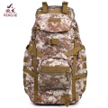 Hiking Camo Thick Canvas Military Rucksack Backpack