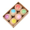 BellyLady 6pcs Bath Bomb Skin Whitening Bath Salt Body Moisturizing Bath Bombs Ball Natural Bubble Bath Salt Ball Gift Set