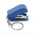 Mini Stapler Office School Paper Document Bookbinding Staplers with Keychain Stationery Accessories