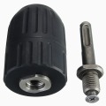 13MM Professional HSS Keyless Drill Chuck Adaptor Hardware Tool Part For Impact Drill