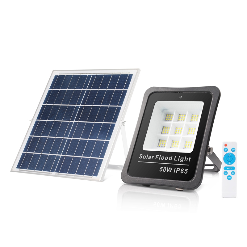 Black Solar Flood Light