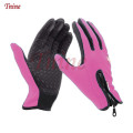 touch gloves pink