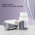 200 grams of coarse and fine Ferric oxide powder can be attracted by strong magnet iron oxide powder