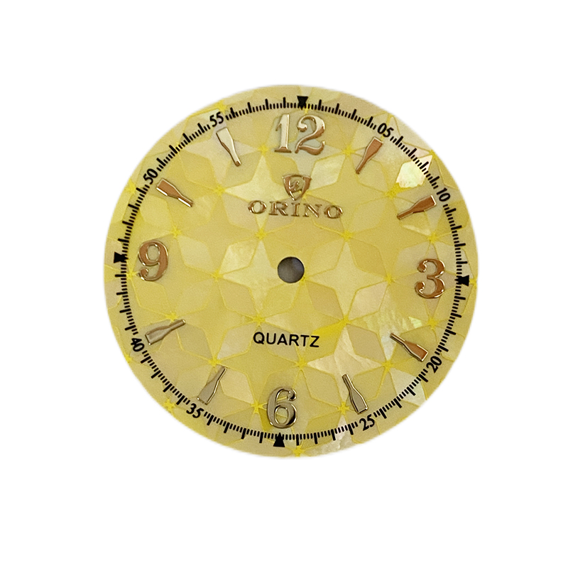custom shell watch dial 