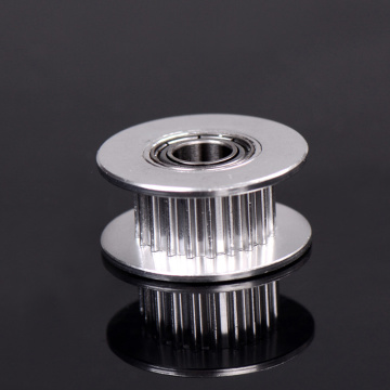 1PC 20 Teeth 3D Printer Parts 20T Belt Width 6mm GT2 Belt Idler Pulley 5mm Bore Aluminum