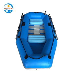 wear-resistant folding raft boat 2 person fishing boat