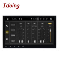 Idoing10.2"PX6 4G+64G Android 9.0 For Universal Car GPS DSP Radio Player IPS screen Navigation Multimedia Bluetooth No 2 din DVD