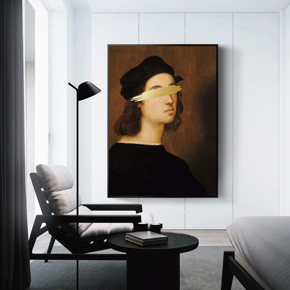 Europe Vintage Figure Portrait Of A Lady Posters Canvas Paintings Wall Art Prints Pictures Living Room Home Interior Decoration