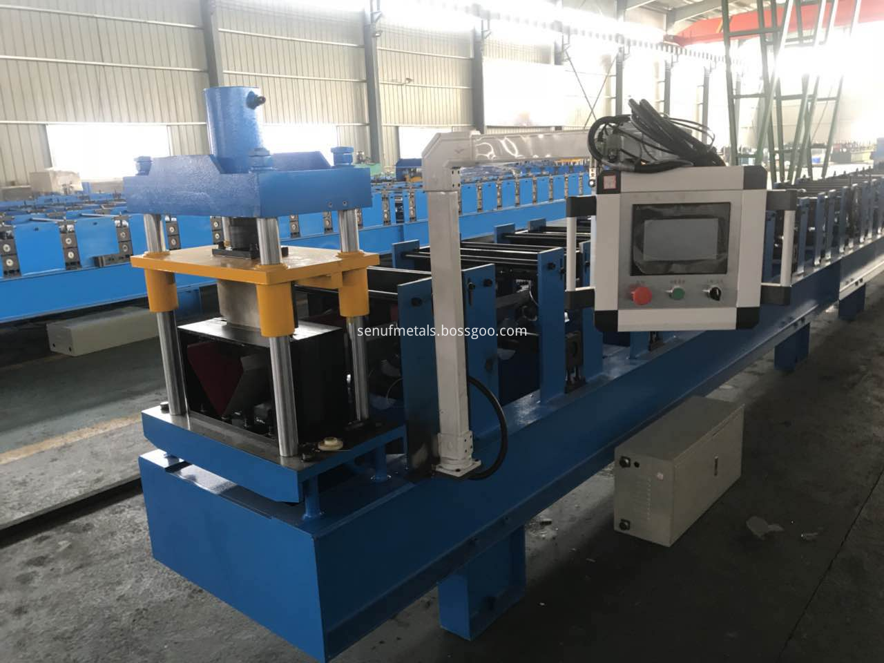 Gable Border and  Snow Stopper forming machine  (1)