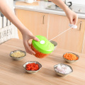 New Type Garlic Chopper Hand Speedy Vegetable Chopper Carrot Shredders Manual Meat Grinders Vegetable Tools Kitchen Acceessories