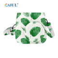 Tropical Palm PU Single Shoulder Camera Bag