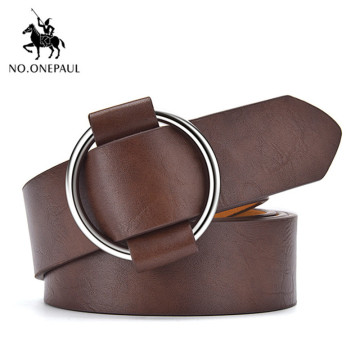 NO.ONEPAUL 2020 women's belt jeans decorative belt chain luxury brand female new punk style fashion buckle