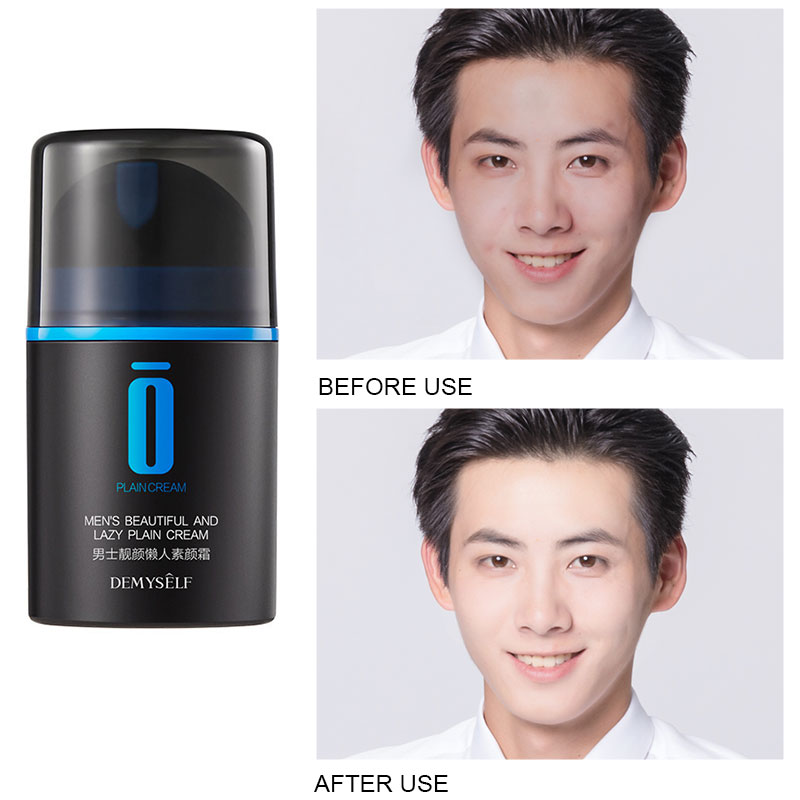 50ml Men's Face Cream Concealer Acne Marks BB Cream Men's Special Natural Color Light Makeup Foundation Face Makeup Accessories