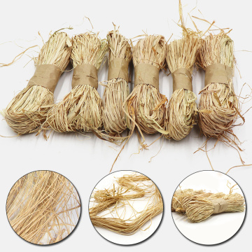 Raffia Natural Rope DIY Crafts Paper Packaging Gift Wrap Candy Box Filling Rope Wedding Birthday Party Wrapping Supplies