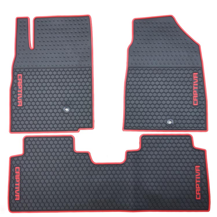 Special Free Shipping No Odor Rubber Waterproof Rugs Non Slip Easy Clean Latex Car Floor Mats for Chevrolet CAPTIVA AVEO MALIBU