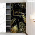 Self-adhesive Furniture Sticker Wardrobe Eco-friendly Marble Wall Stickers Removable Waterproof Home Decorative Films TMA012