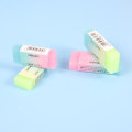 3 pieces of Deli high quality jelly translucent eraser art sketch eraser student eraser learning sample office stationery