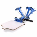 easy-operating four Color one Station Silk Screen Printing Machine