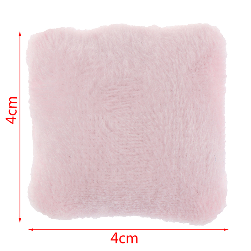 4pcs 1/12 Dollhouse Miniature Pillow Cushions For Sofa Couch Bed Furniture Toys Without Sofa Chair