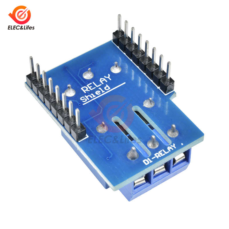 For Wemos D1 Mini Relay Module Shield One Channel ESP8266 Development Board D1 Mini 5V for Arduino DIY Kit