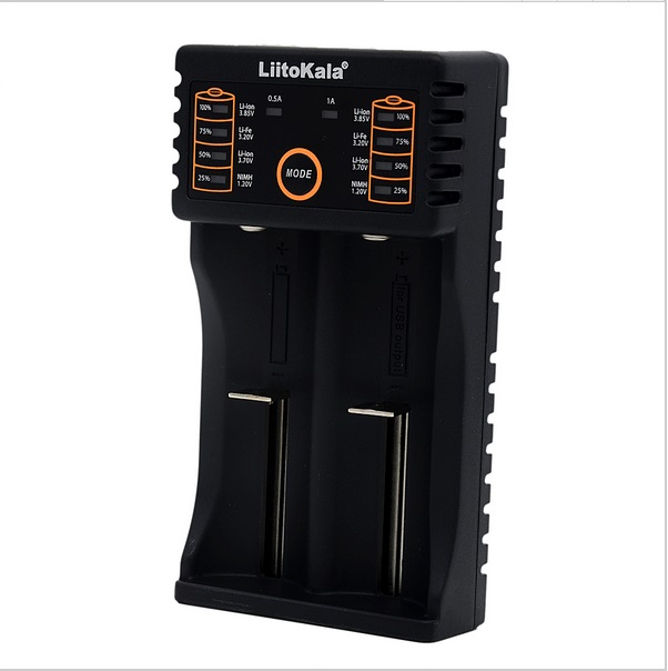 LiitoKala Lii-202 Intelligent Battery Charger with Power Bank Function USB for Ni-MH Lithium battery for 18650 2