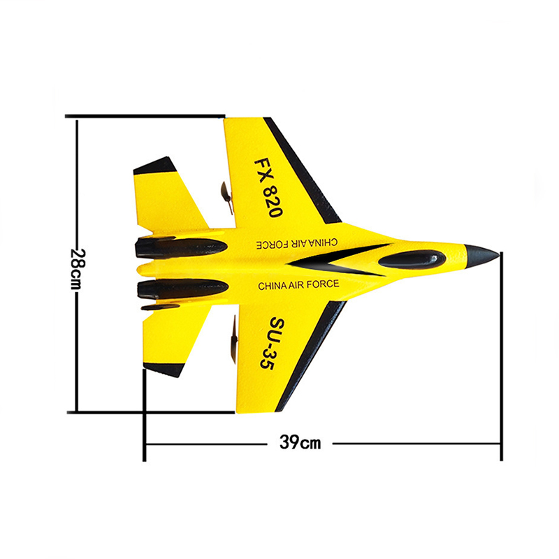 New SU-35 RC Remote Control Airplane Remote Control Fighter Hobby Plane Glider Airplane EPP Foam Toys