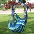 Garden Hanging Chair Swinging Hammock Hanging Rope Swing Seat With 2Pillow Without Stick For Home Indoor Outdoor Garden Portable