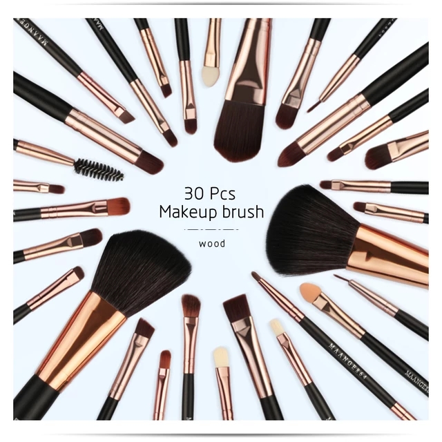 MAANGE Makeup Brushes Set Professional 6-30Pcs Cosmetic Powder Eye Shadow Foundation Blush Blending Make Up Brush Maquiagem Hot