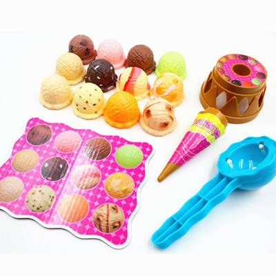 Ice cream stacking game puzzle baby gift parent-child interaction children's simulation food kitchen toys