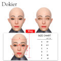 Dokier Crossdressing Soft Silicone cosplay Costume Masks Props for Crossdresser Transvestite Halloween Cosplay Male to Female