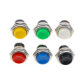 5pcs Momentary Push Button Switch 16mm Momentary pushbutton switches 3A/125VAC