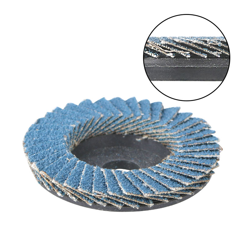 XCAN Sanding Wheel 5pcs 2inch 50mm Flap Polishing Disc Grinding Wheel Blade for Angle Grinder 80 Grit Abrasive Tool Sanding Disc