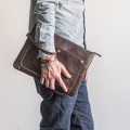 New Design Mens Leather Handbags And Clutch Bags