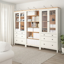 Living Room Display Storage Cabinets System