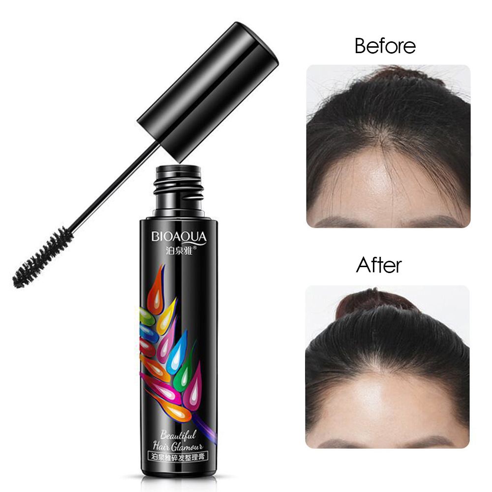 Hair Styling paste Anti-Frizz Hair straightening cream strong style small and broken hair finishing stick Hair cream Beauty