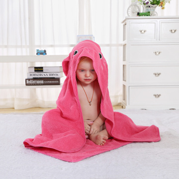 Cute Rose Rabbit Baby Hooded Bathrobe New Born Baby Bath Towel Soft Infant Bath Towel Baby Toalla Baby Towels