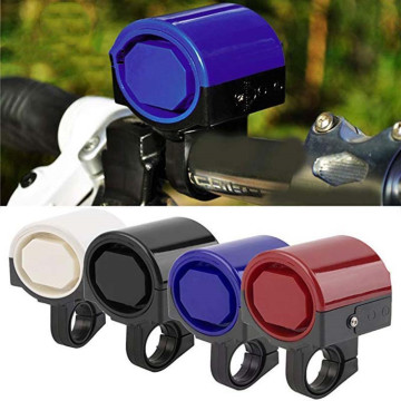 Electronic Bell Loud Horn Protective Bell Bicycle Accessory Cycling Handlebar Sound Alarm Bike Horn Aluminum Metal Outdoor