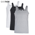 Mens Cotton Undershirt Sleeveless Shirt Compression Underwear Breathable Man Tank Camiseta Masculina Plus Size Singlet Vest 5257