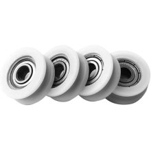 Round Pulley 4pcs Nylon Pulley Wheels Roller