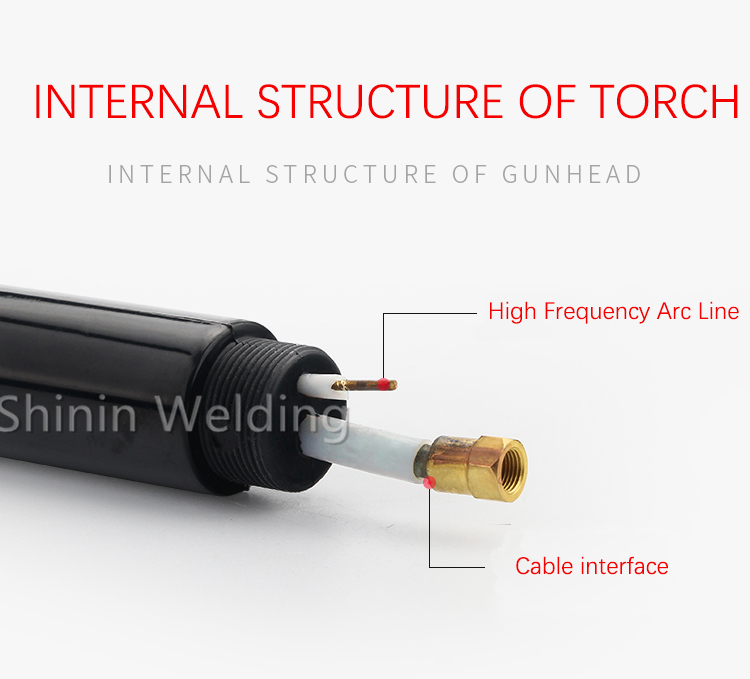 Zhang's Genuine ZSP-90 Torch P80 CNC Plasma cutting Straight Handle Gun Machine Torch LGK-100 Torch Nozzle Electrode