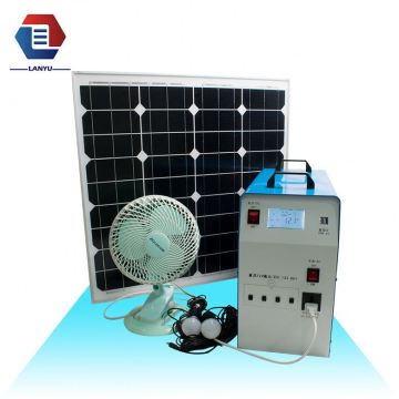 cheap price 500w mini solar power portable for house indoor solar energy system